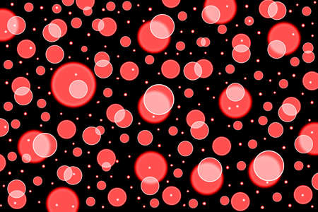 Abstract red bokeh backgroundの写真素材