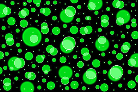 Abstract green bokeh backgroundの写真素材