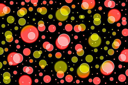 Abstract colorful bokeh backgroundの写真素材