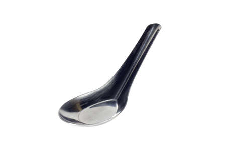 Spoon isolated on white backgroundの写真素材