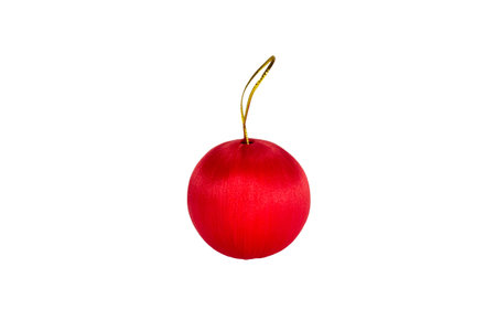 Christmas ball isolated on white backgroundの写真素材