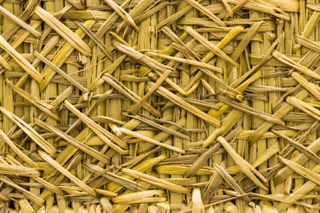 Weave texture natural wicker.の写真素材