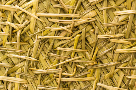Weave texture natural wicker.の写真素材