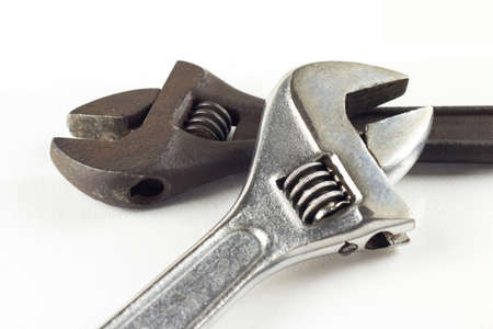 Adjustable wrenches.の写真素材