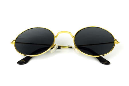 Sunglasses isolated against a white background.の写真素材