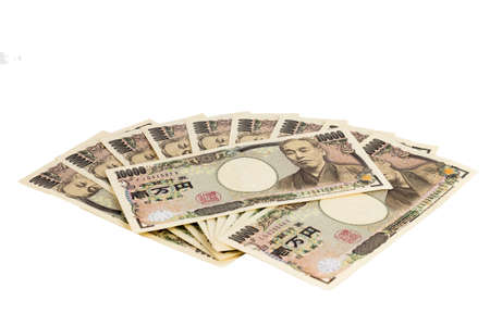 1000 Japanese yens bank note. Japanese yen is the national currency of Japan.の写真素材