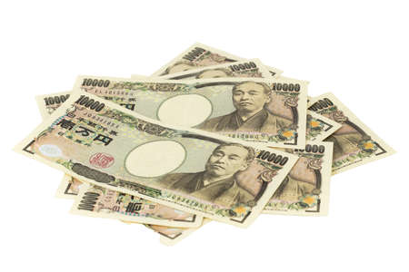 1000 Japanese yens bank note. Japanese yen is the national currency of Japan.の写真素材