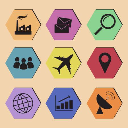 Business icon 4.0 concept, Vector Illustration.のイラスト素材