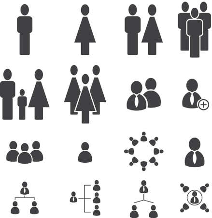 Business Team, Group of people icon, Vector illustration EPS10.のイラスト素材