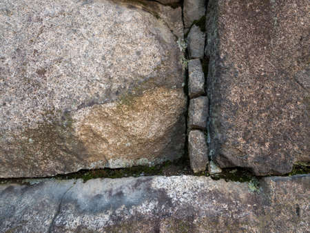 Background wall made of stone.の写真素材