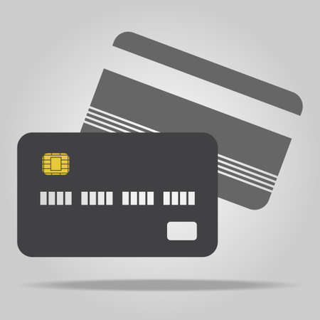 Credit card icon, Vector illustration EPS10.のイラスト素材