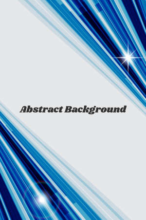 Blue rectangle bars obliquely vector, abstract background.のイラスト素材