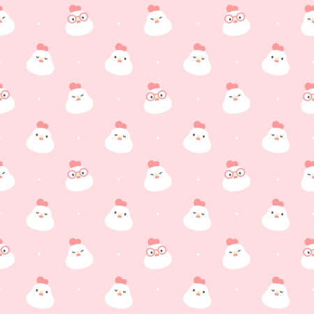 Ice cream seamless background repeating pattern, wallpaper background, cute seamless pattern backgroundのイラスト素材