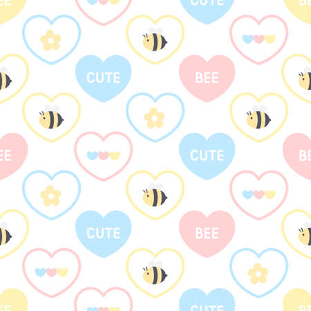 Ice cream seamless background repeating pattern, wallpaper background, cute seamless pattern backgroundのイラスト素材