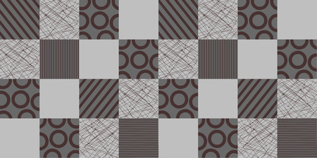 Geometric seamless pattern. Modern design for the fabric.