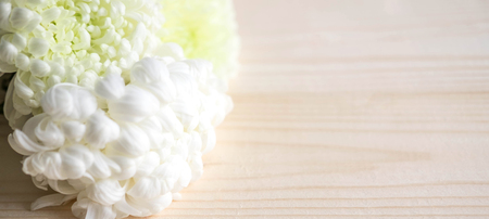 Frame for greeting card. Background for a banner with flowers and space for copywriting. Template banner with flower for designの写真素材