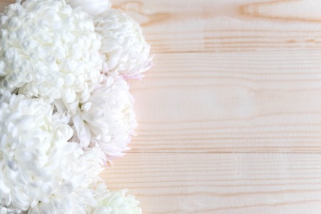 Frame for greeting card. Background for a banner with flowers, gift and space for copywriting....