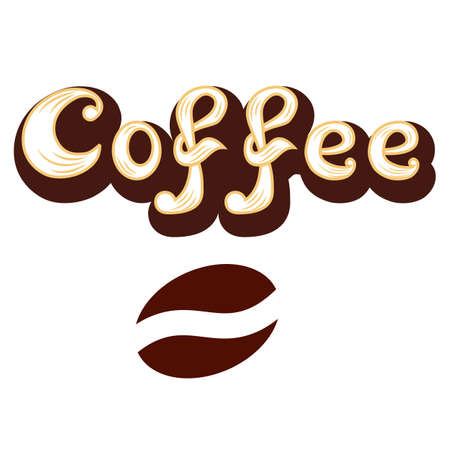 Coffee icon. For cafeteria or coffee menu logo. Vector illustrationのイラスト素材