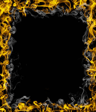 Fire flame texture backgroundの写真素材