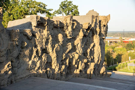 Mamaev kurgan. Hero City Volgograd, Russian Federation.の写真素材