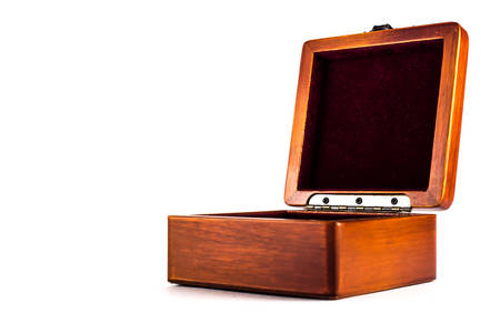 Vintage box of my grandmother made before the war.の写真素材