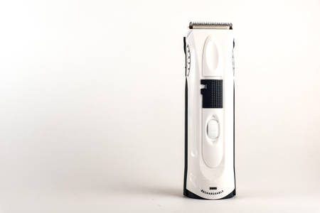 Trimmer. Hair clipper. hygiene products for menの写真素材