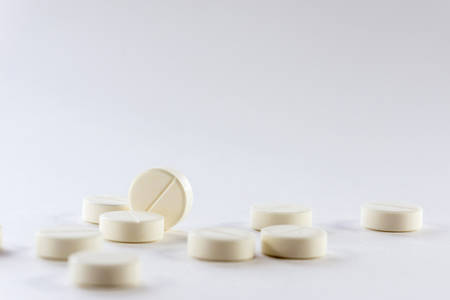 Tablets. Medicine for intake. It is released according to the recipe of the doctor.の写真素材