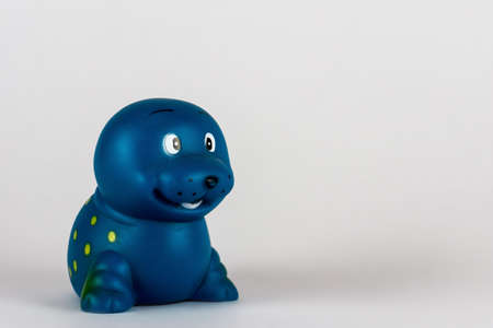 Rubber toy in the form of a sealの写真素材