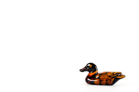 Figurine of a birdの写真素材