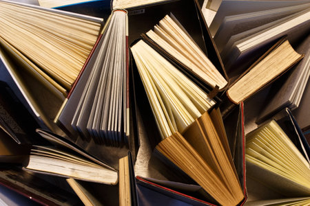 Old books posted me for background and texture