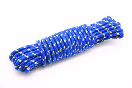 Rope isolate on white backgroundの写真素材