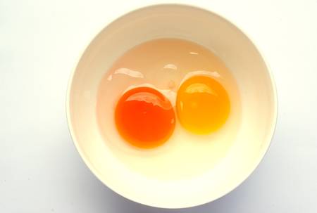 chicken s egg, duck s eggの写真素材
