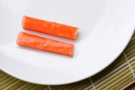crab stickの写真素材