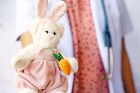 doctor and a dollの写真素材
