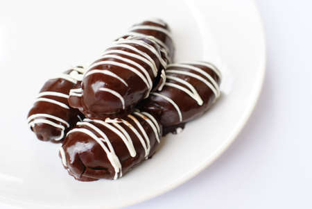 chocolate ballsの写真素材