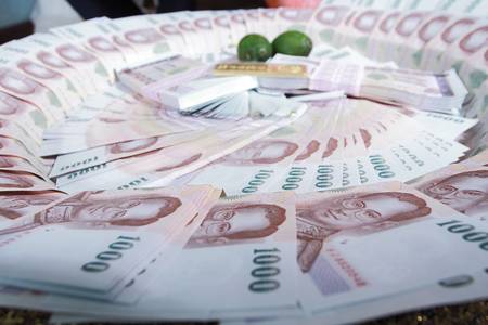 thailand moneyの写真素材