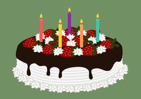 Happy Birthday Chocolate Cake