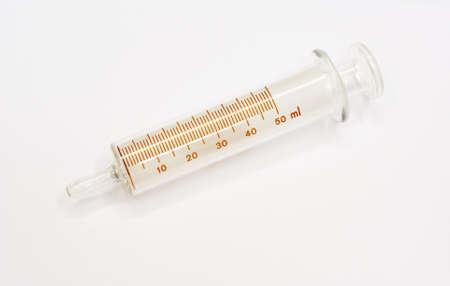 Irrigating Syringe, medical equipmentの写真素材