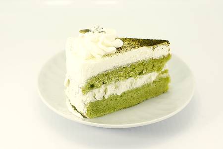 green tea cake, oriental styleの写真素材