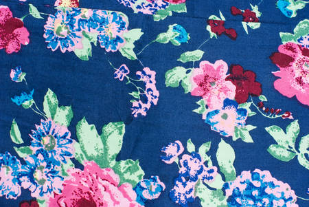 Rose Fabric background, Fragment of colorful retro tapestry text