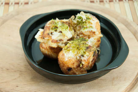 Takoyaki octopus balls - Japanese foodの写真素材
