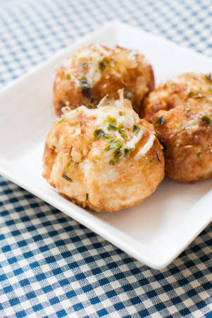 Takoyaki octopus balls - Japanese foodの写真素材