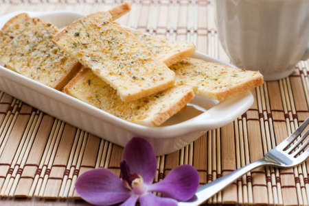 Garlic Breadの写真素材
