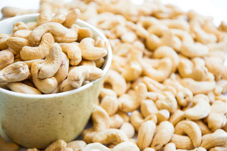 cashew nutsの写真素材