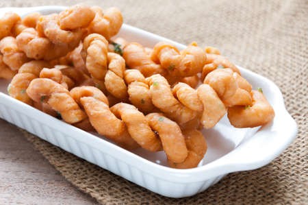 thai dessert, coconut sticksの写真素材