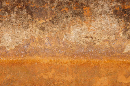 Iron surface rust
