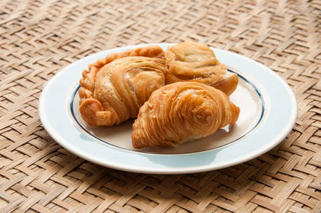 Curry Puff pastryの写真素材