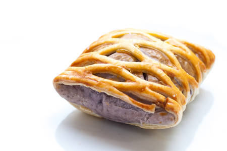 Taro Pie, homemadeの写真素材