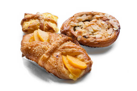 danish pastryの写真素材