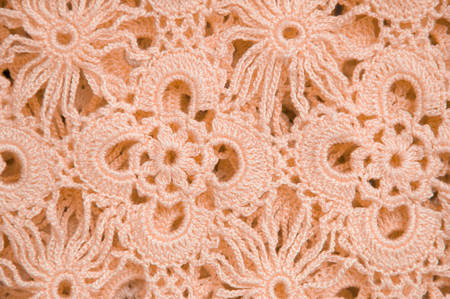 a background image of lace cloth, handmadeの写真素材